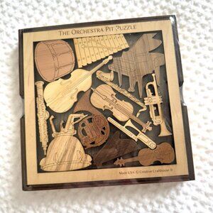 Creative Crafthouse Orchestra Pit Wood Puzzle New Sealed Music Gift